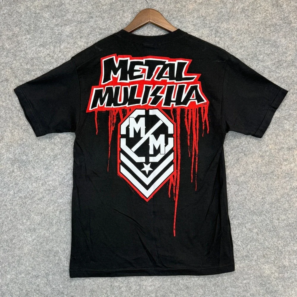 Vintage Metal Mulisha T Shirt Mens Medium Motocross Punk Grunge‎ Graphic 90s Y2k